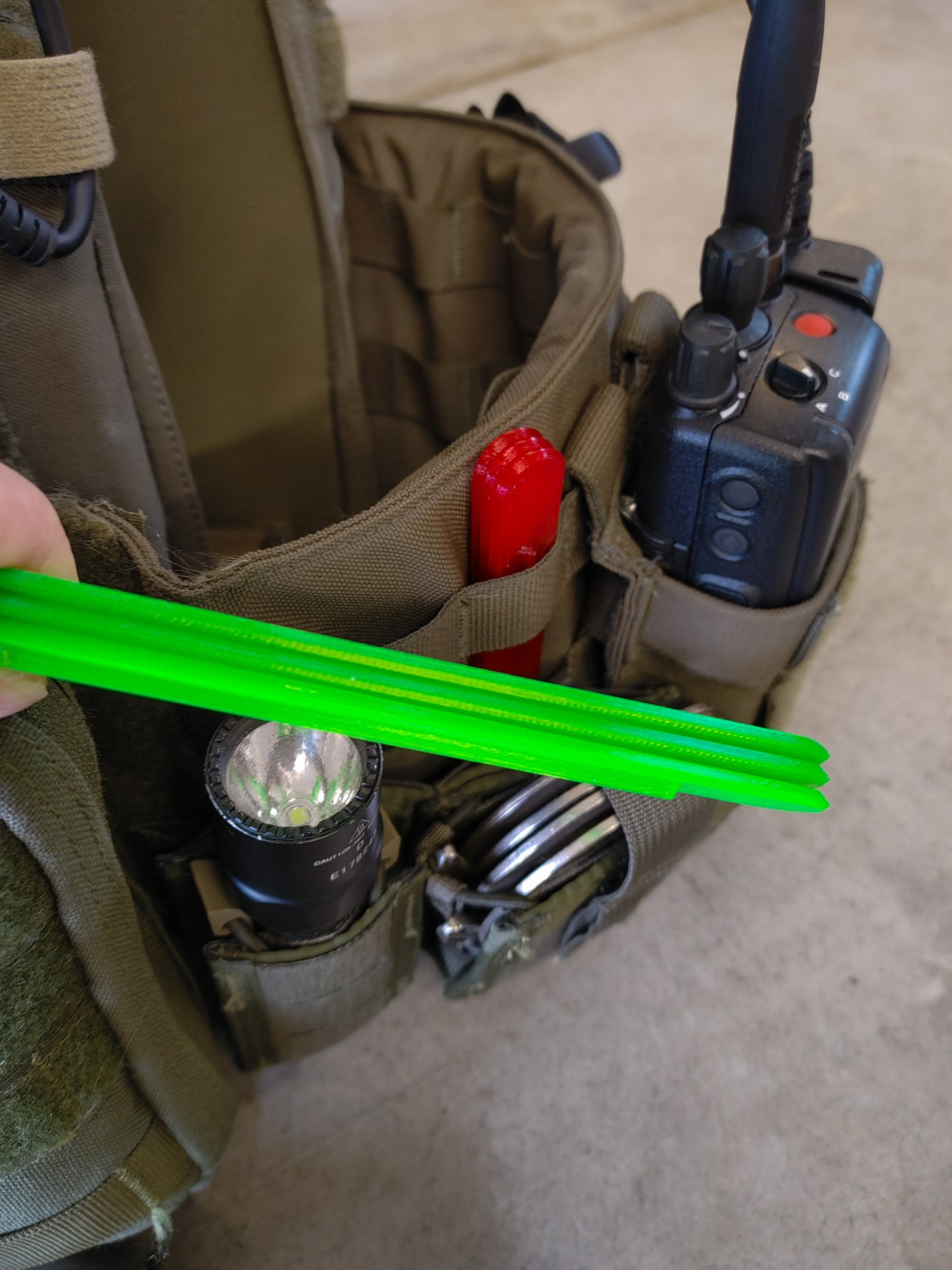 Tactical Crisis Response Markers for Bomb Technicians and S.W.A.T. Operators