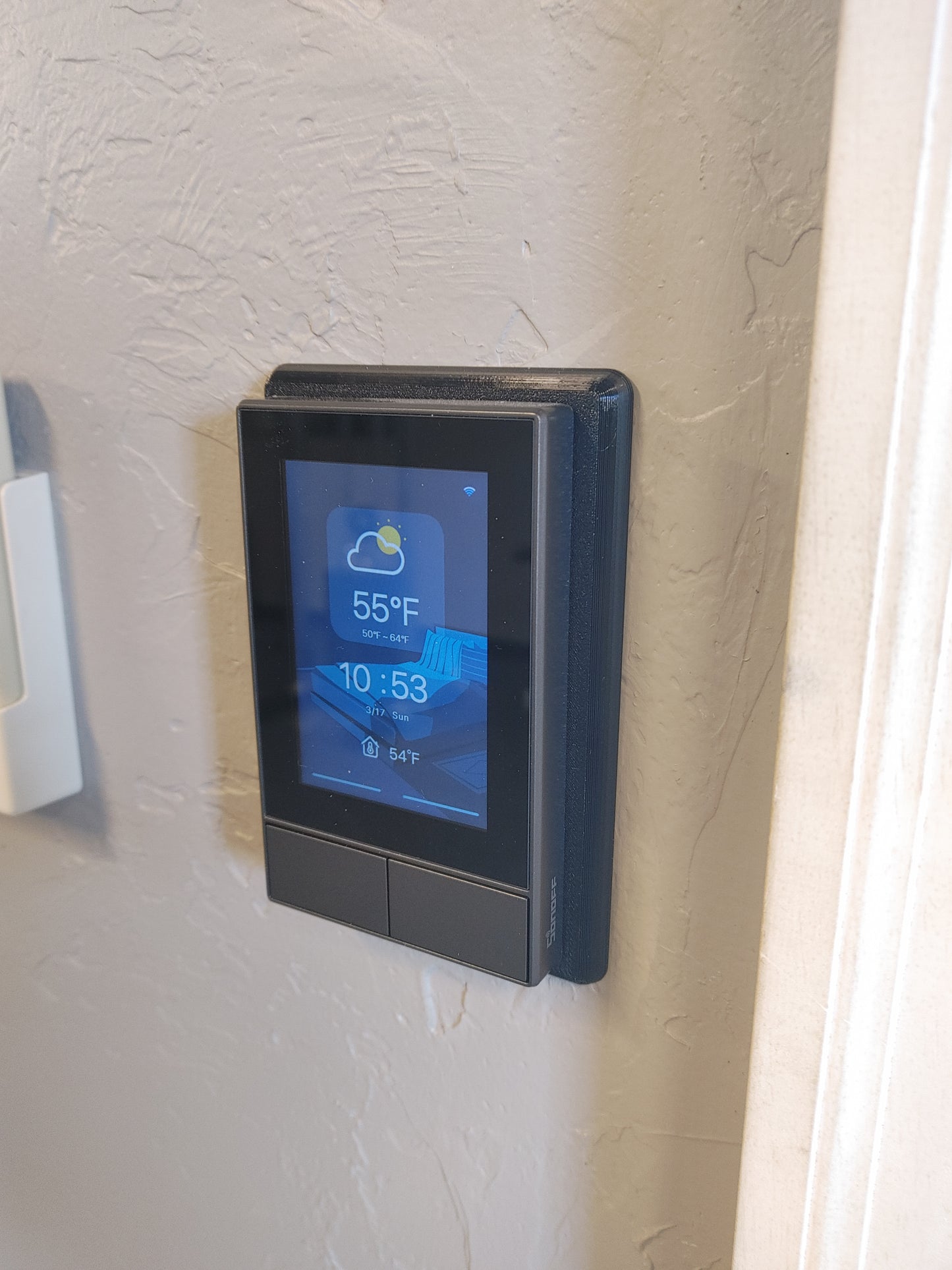 Adapter Plate Designed to be Compatible with SONOFF TX Ultimate Smart Touch Wall Switch 1 Gang, 2 Gang and 3 Gang