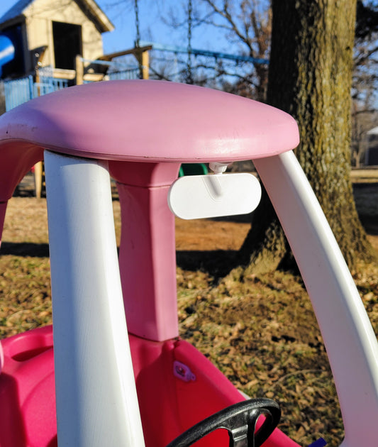 Rear View Mirror Designed to be Compatible with Little Tikes Cozy Coupe