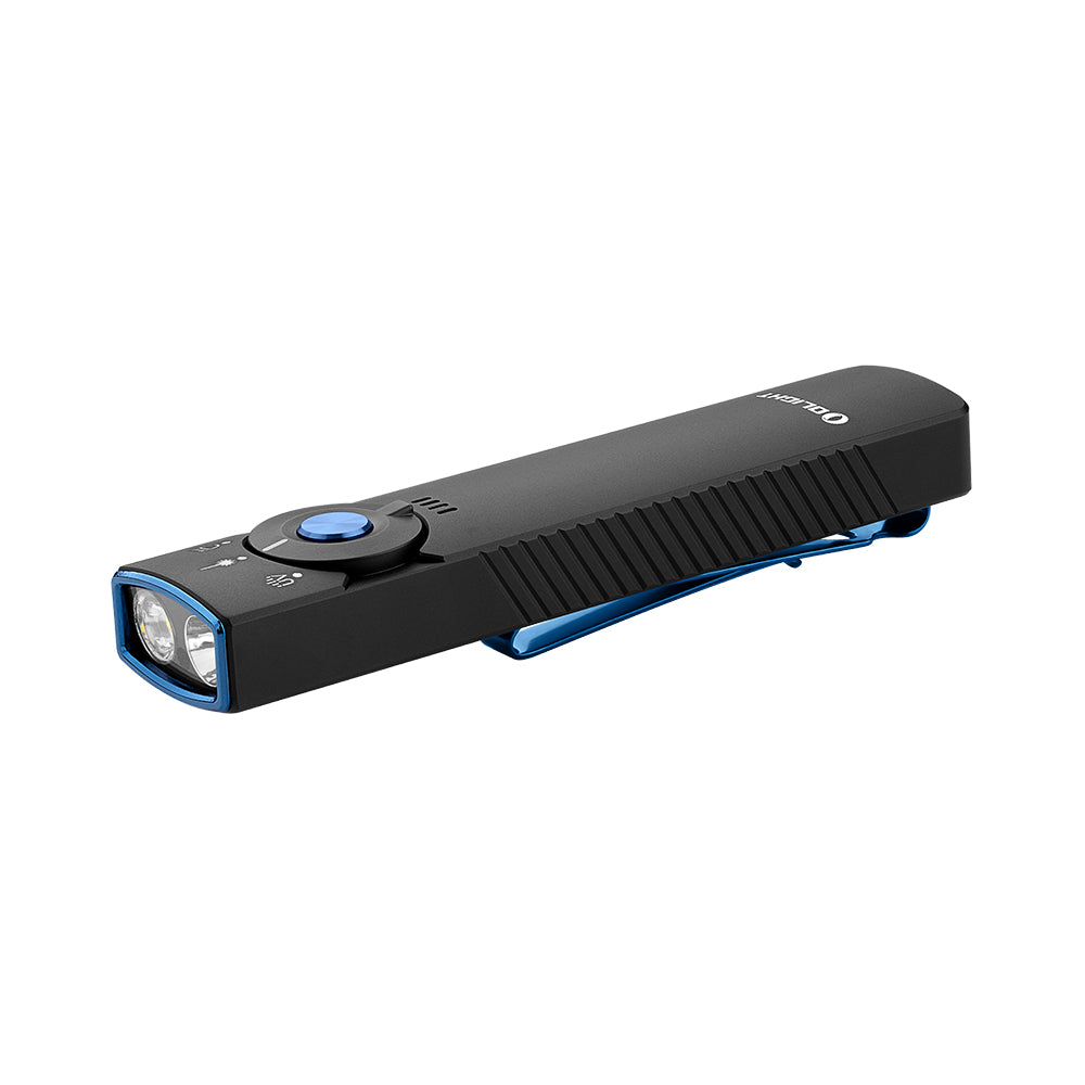 Arkfeld Pro Flat EDC Flashlight with LED Light UV and Laser