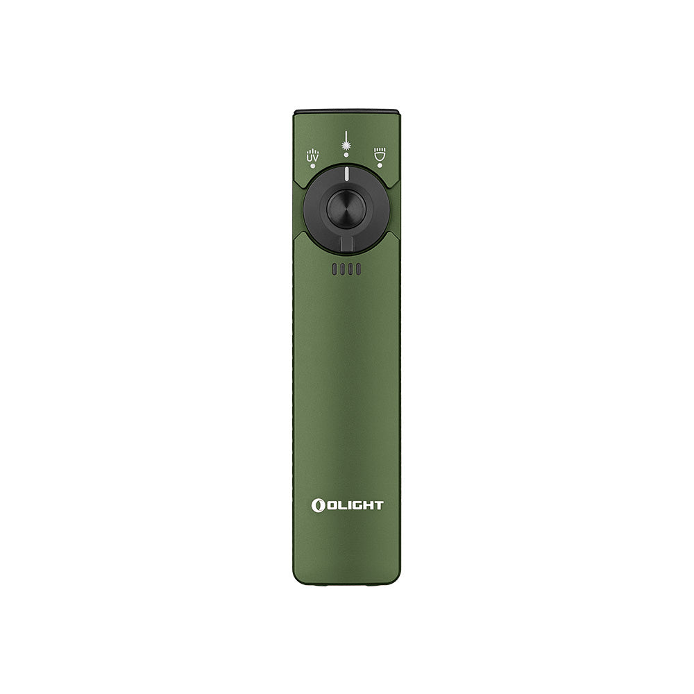 Arkfeld Pro Flat EDC Flashlight with LED Light UV and Laser