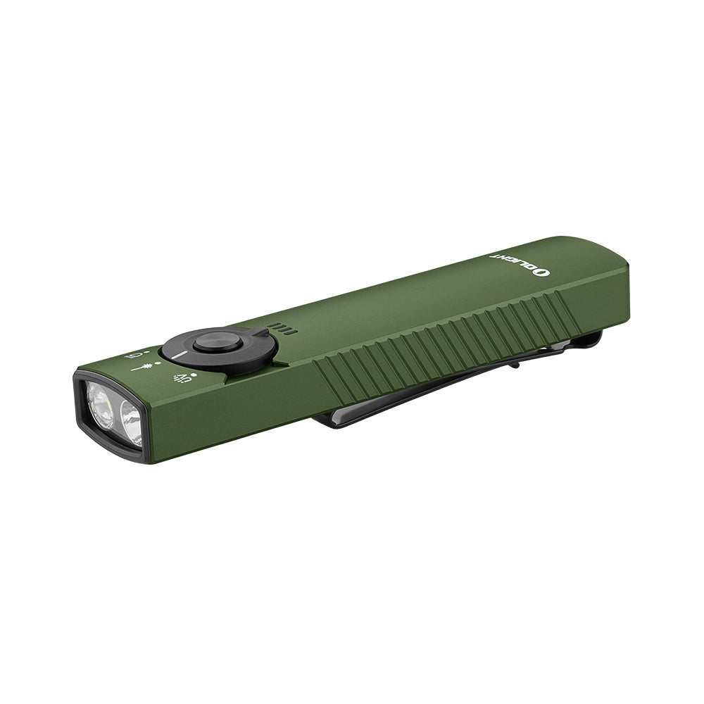 Arkfeld Pro Flat EDC Flashlight with LED Light UV and Laser