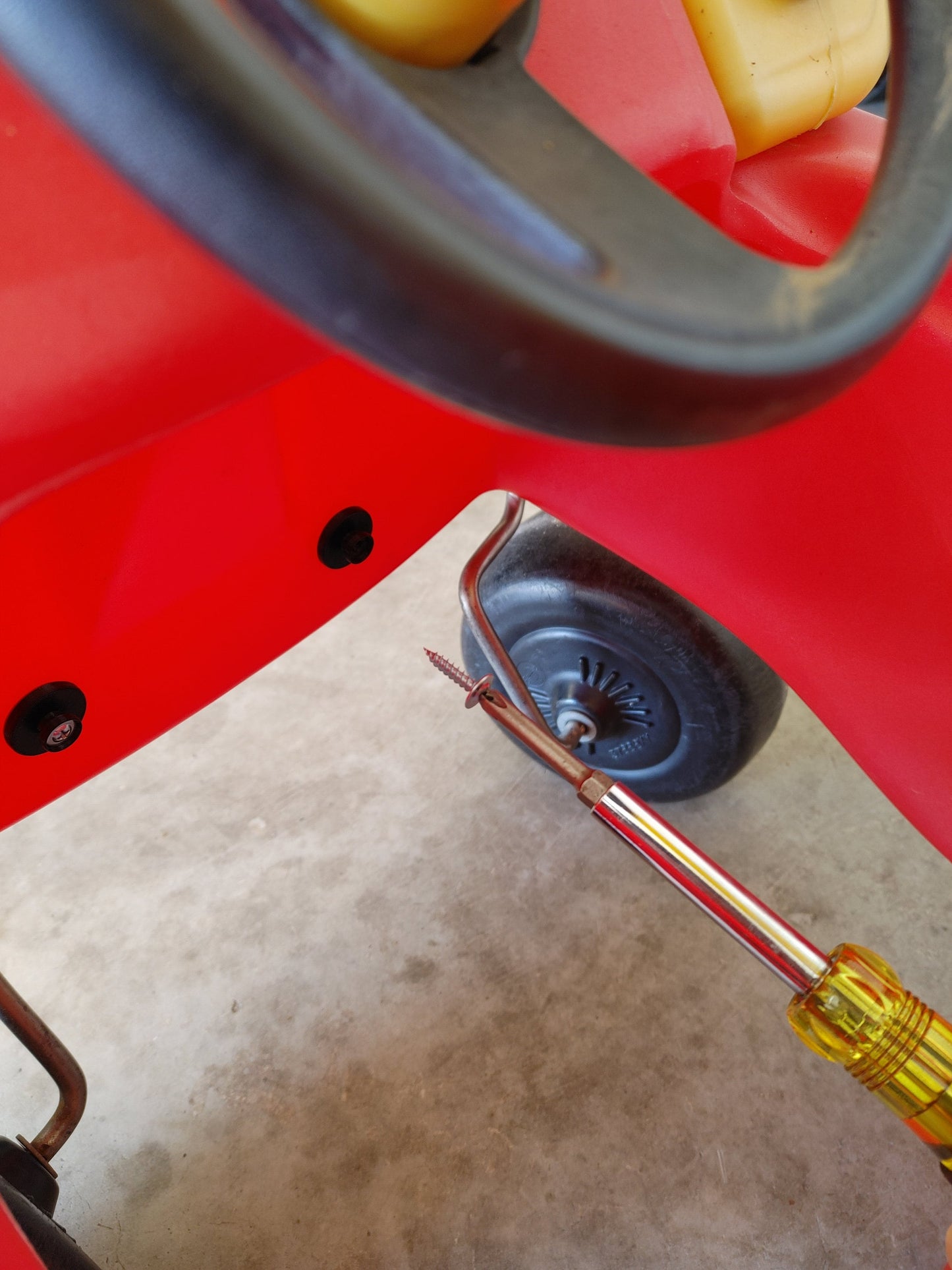 Foot Rest/ Floor Board Designed to be Compatible with the OLDER Little Tikes Cozy Coupe Push Car