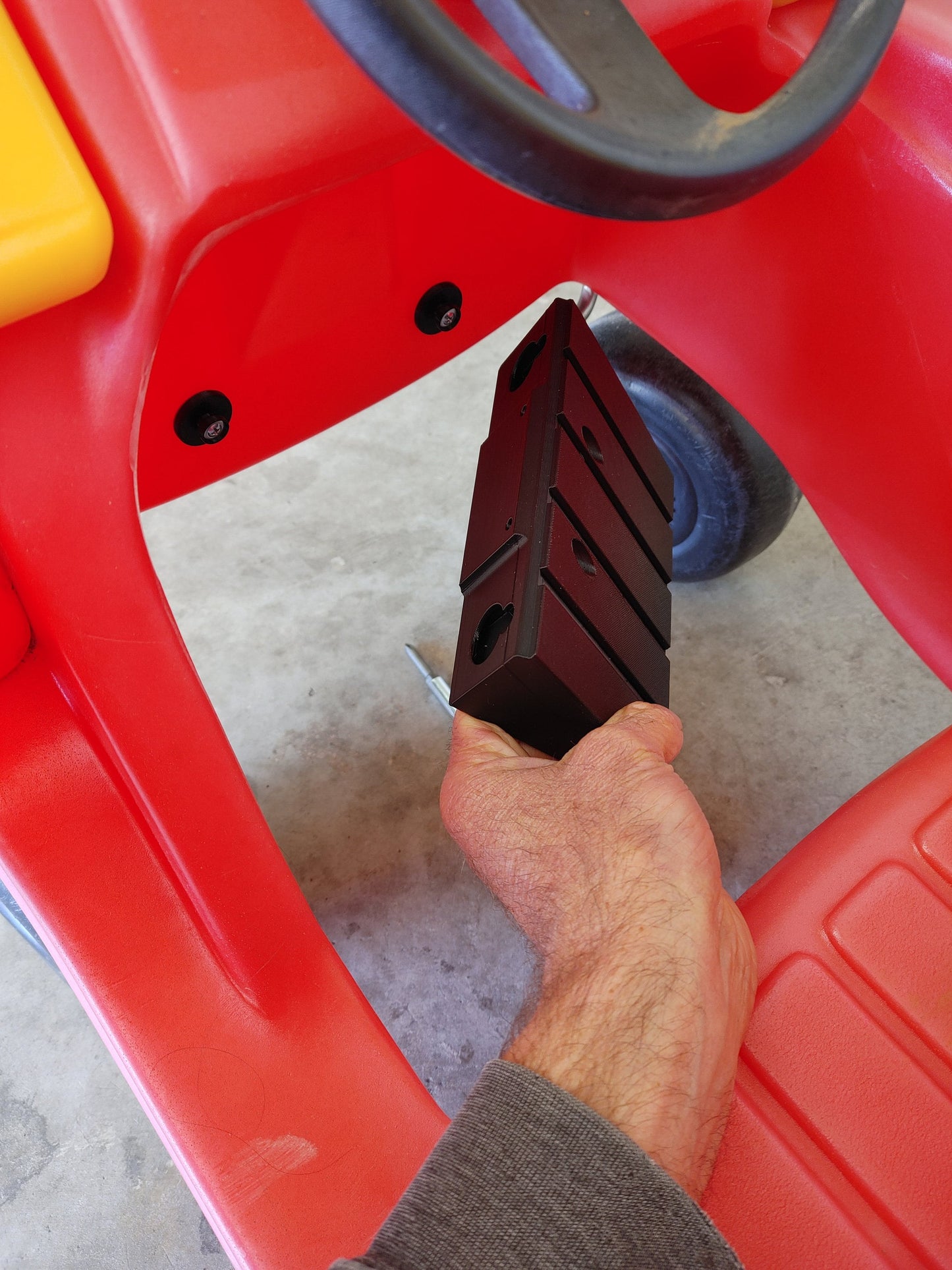 Foot Rest/ Floor Board Designed to be Compatible with the OLDER Little Tikes Cozy Coupe Push Car