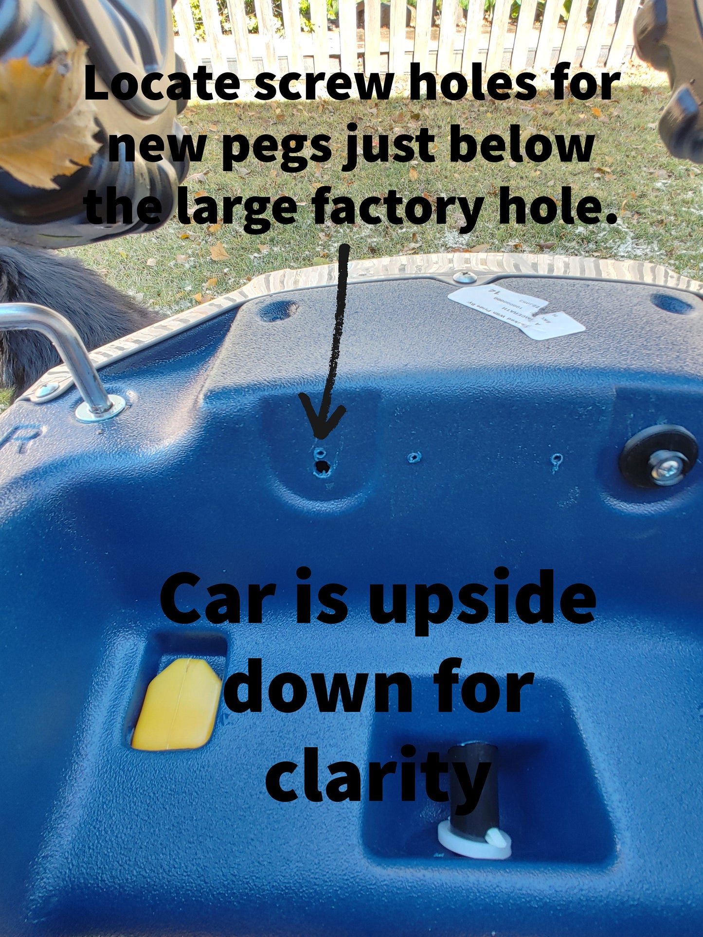 Install Kit Designed to be Compatible with the older Cozy Coupe Floor Board