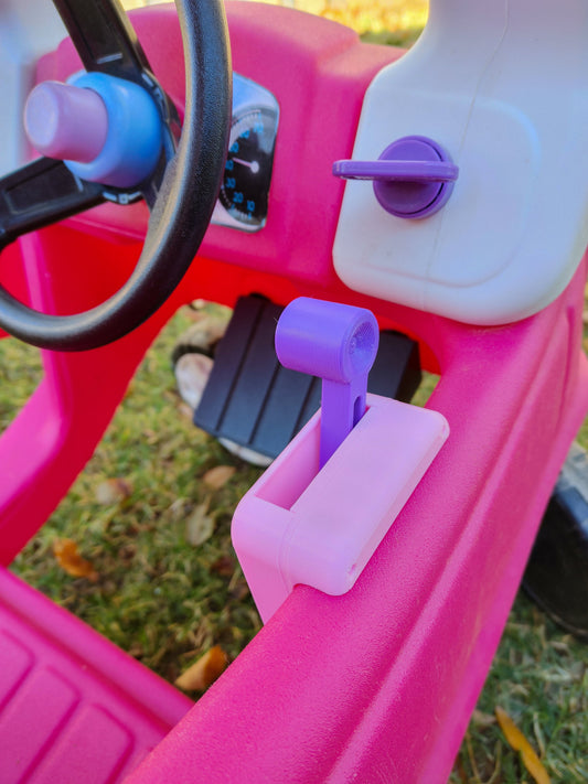Throttle Lever/Gear Shifter Designed to be Compatible with the Little Tikes Cozy Truck and Cozy Coupe