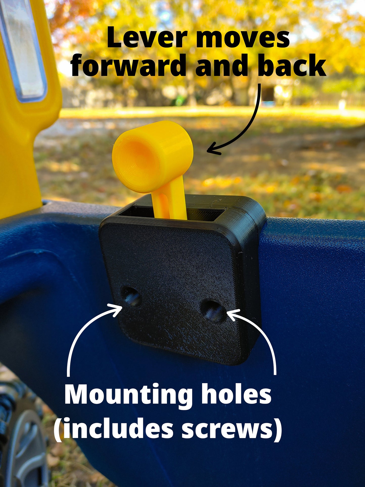 Throttle Lever/Gear Shifter Designed to be Compatible with the Little Tikes Cozy Truck and Cozy Coupe