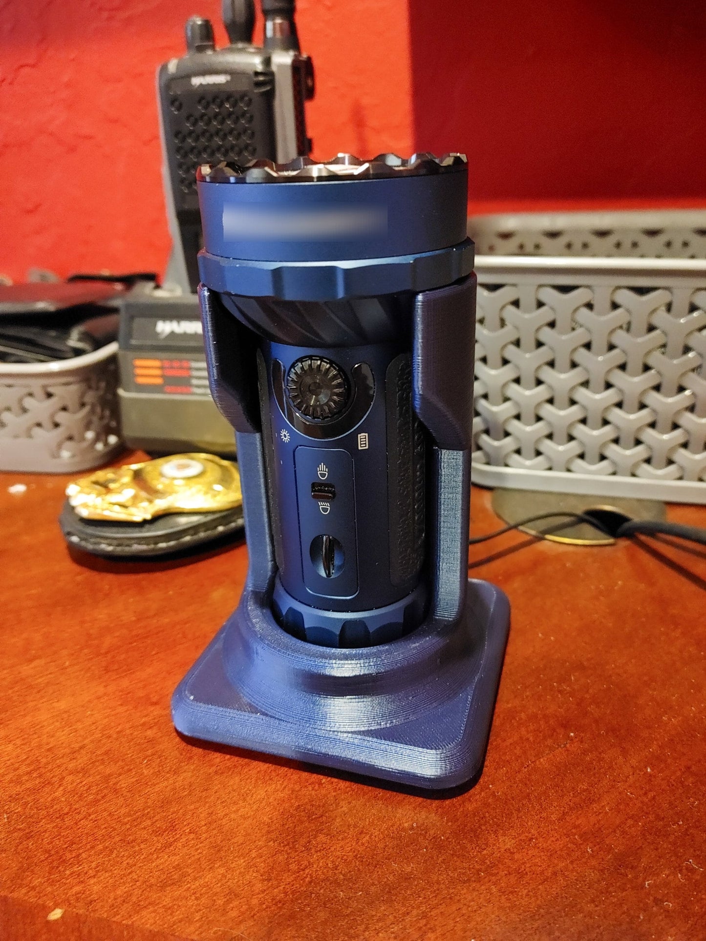Charging Dock Designed to be Compatible with the Olight Marauder Mini Flashlight | Mountable Version