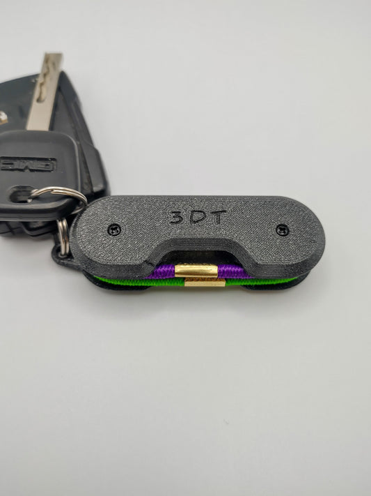 Key Chain Hair Tie Holder | Tactical way to Store Your Hair Ties