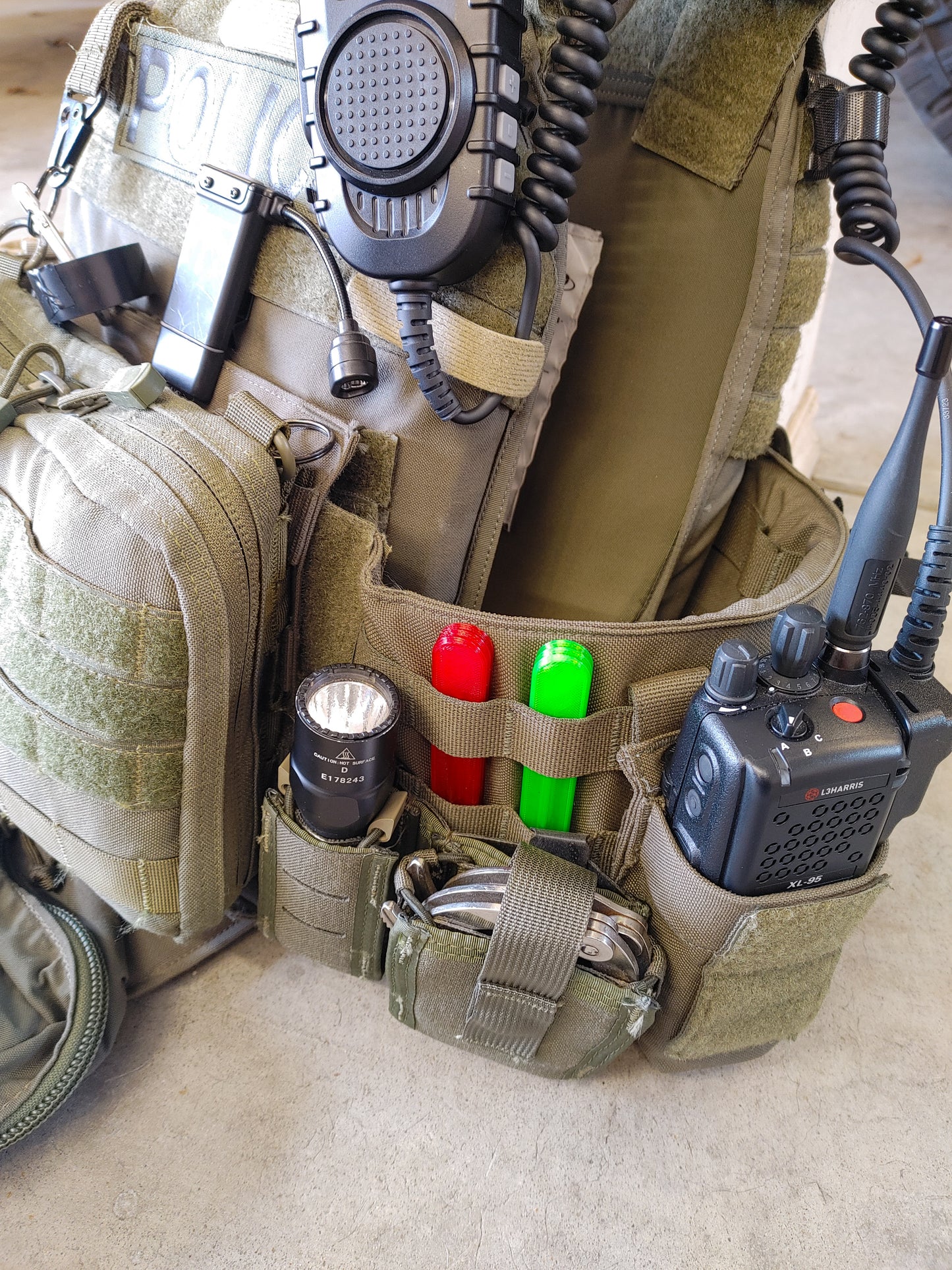Tactical Crisis Response Markers for Bomb Technicians and S.W.A.T. Operators