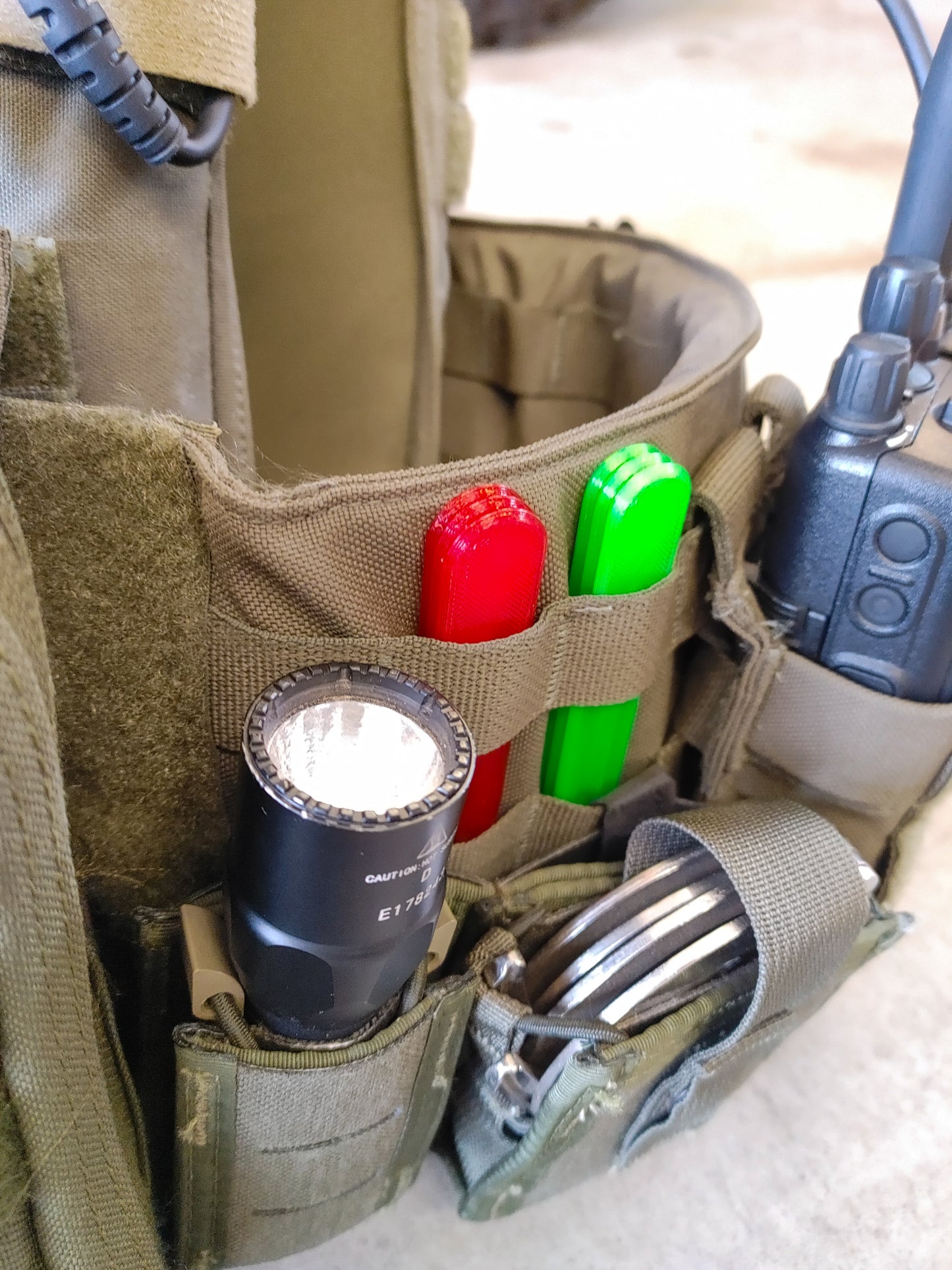 Tactical Crisis Response Markers for Bomb Technicians and S.W.A.T. Operators