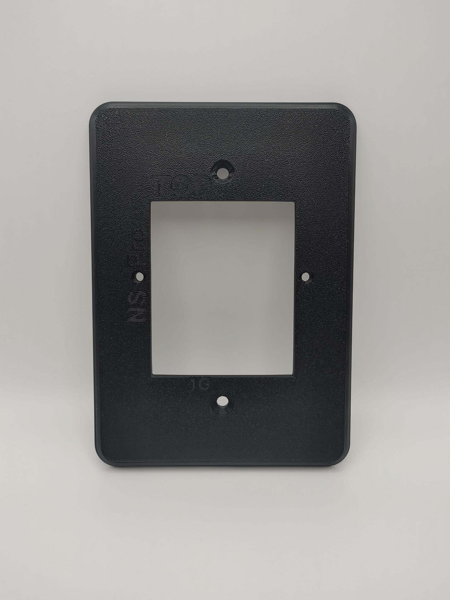 Adapter Plate Designed to be Compatible with Sonoff NS Panel Pro for 1 or 2 Gang Electrical Boxes