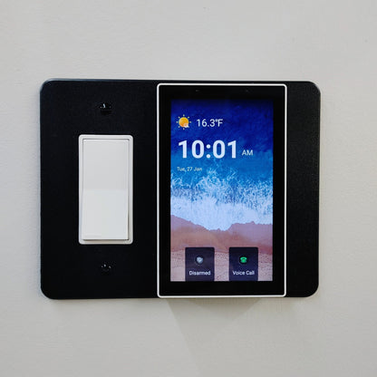 Universal Smart Home Wall Plate Adapter – 3-Gang – Fits 86mm & 120mm Smart Panels