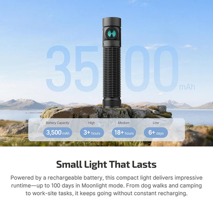 Olight Baton 4 Pro Flashlight 1600 Lumens USB-C Rechargeable
