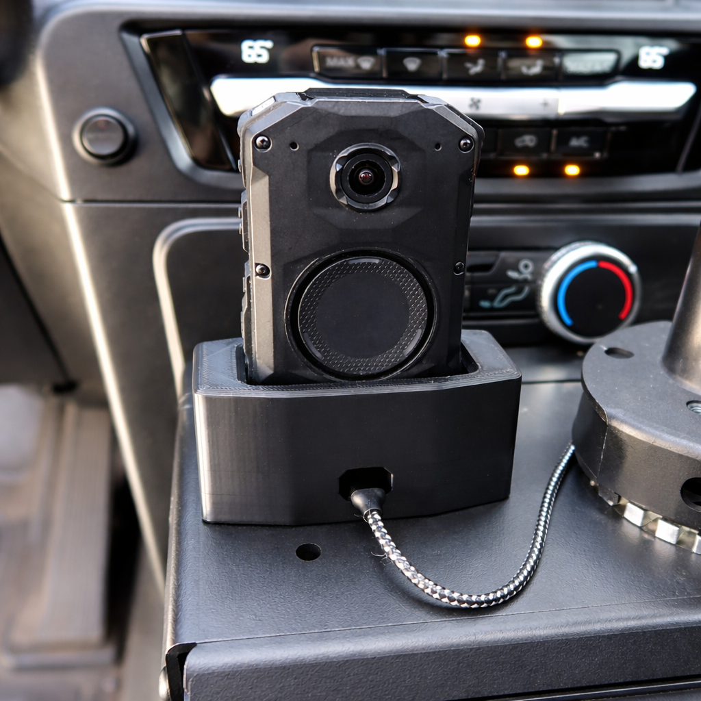 Axon Body 3 & Body 4 Magnetic Charging Dock | Police Body Camera Holder