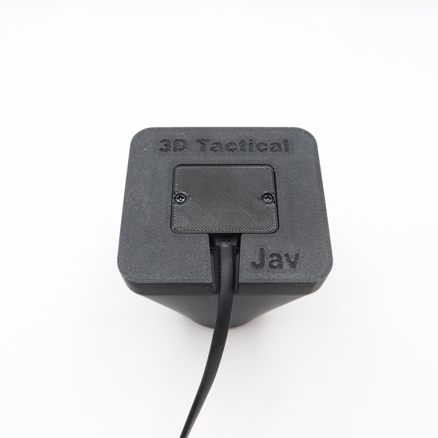 Bottom view of 3d tactical javelot charge dock
