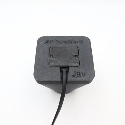Bottom view of 3d tactical javelot charge dock
