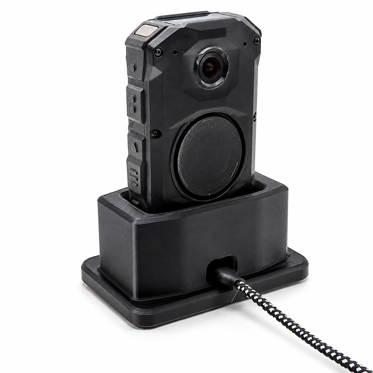 Axon Body 3/4 BWC Charging Dock - Desk Version with Optional USB Cable