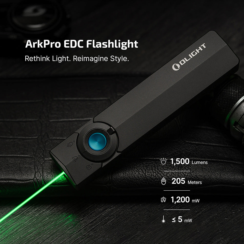 Olight Arkfeld Pro CW Flat EDC Flashlight