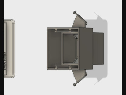 Universal Smart Home Wall Plate Adapter – 3-Gang – Fits 86mm & 120mm Smart Panels