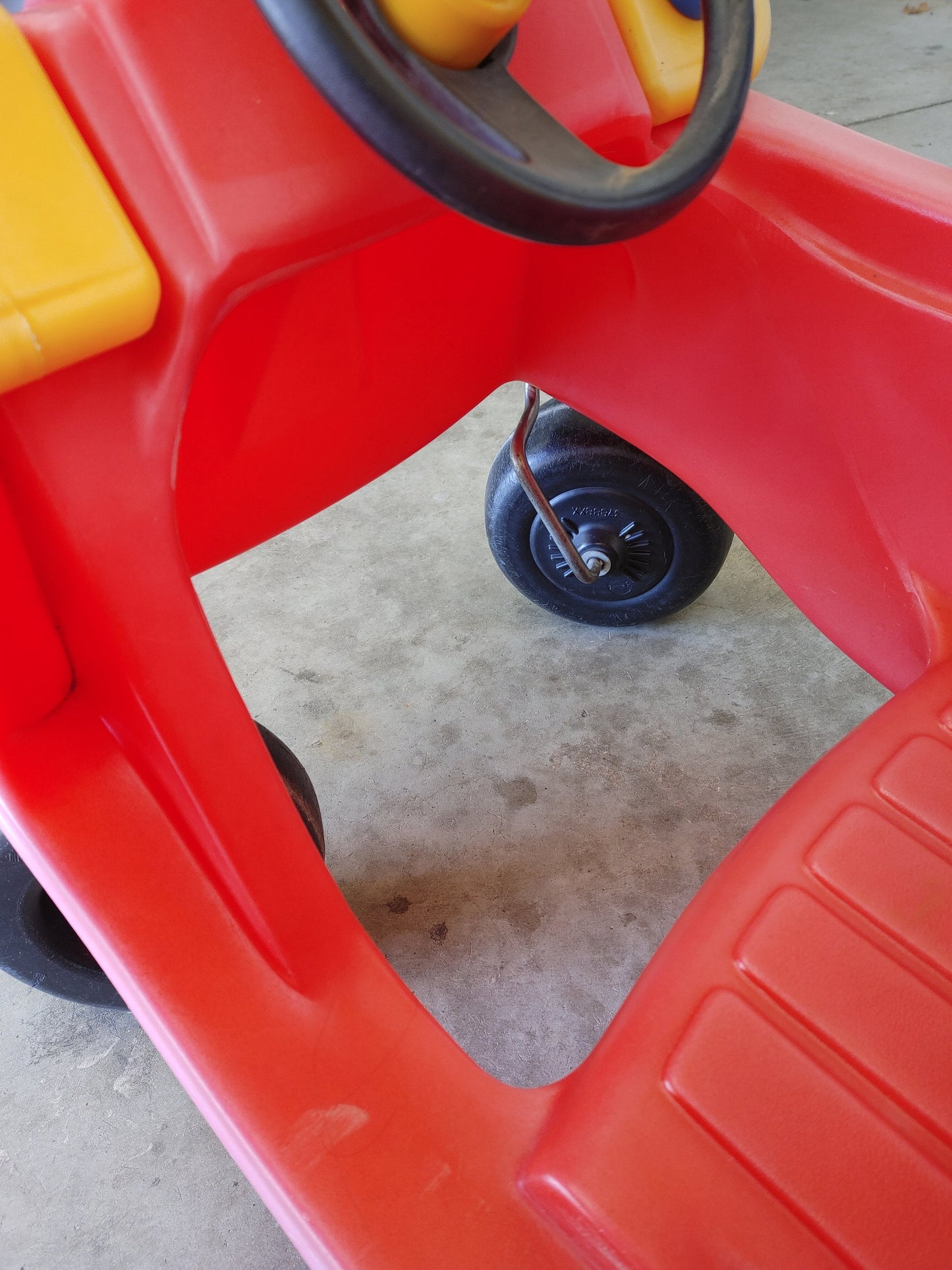 Foot Rest/ Floor Board Designed to be Compatible with the OLDER Little Tikes Cozy Coupe Push Car
