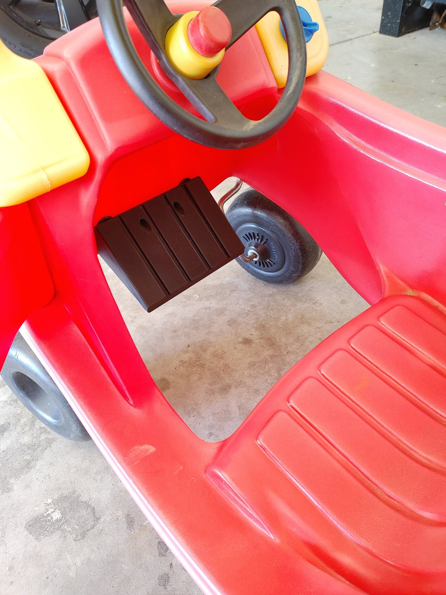Foot Rest/ Floor Board Designed to be Compatible with the OLDER Little Tikes Cozy Coupe Push Car