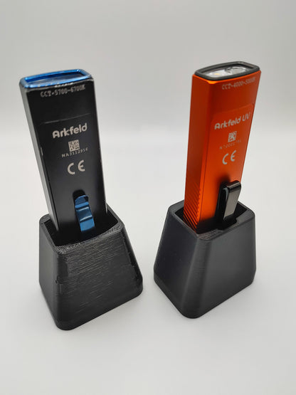 Magnetic Charge Dock Designed to be Compatible with the Olight Arkfeld Flashlight